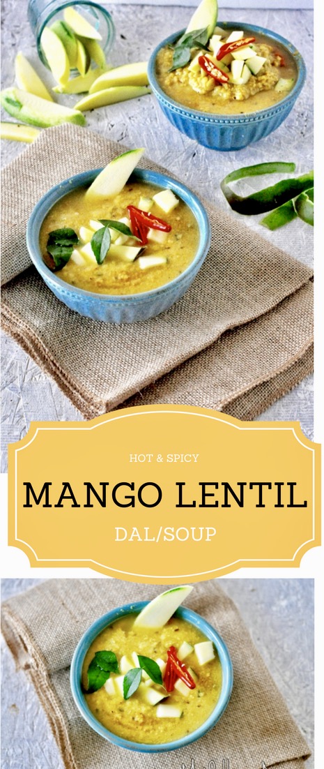 Lentil Soup with Green Mango