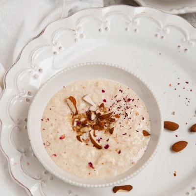 Creamy and delicious Rice Kheer or Payasam made in Instant Pot.