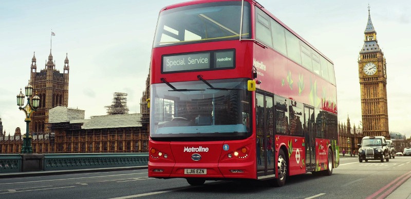 LONDON – Grey Skies and Red Buses