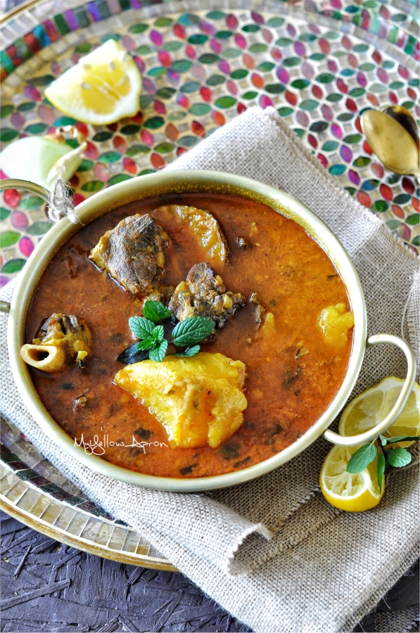 Mangsha Tarkari, Mutton Potato Stew, Mutton Curry