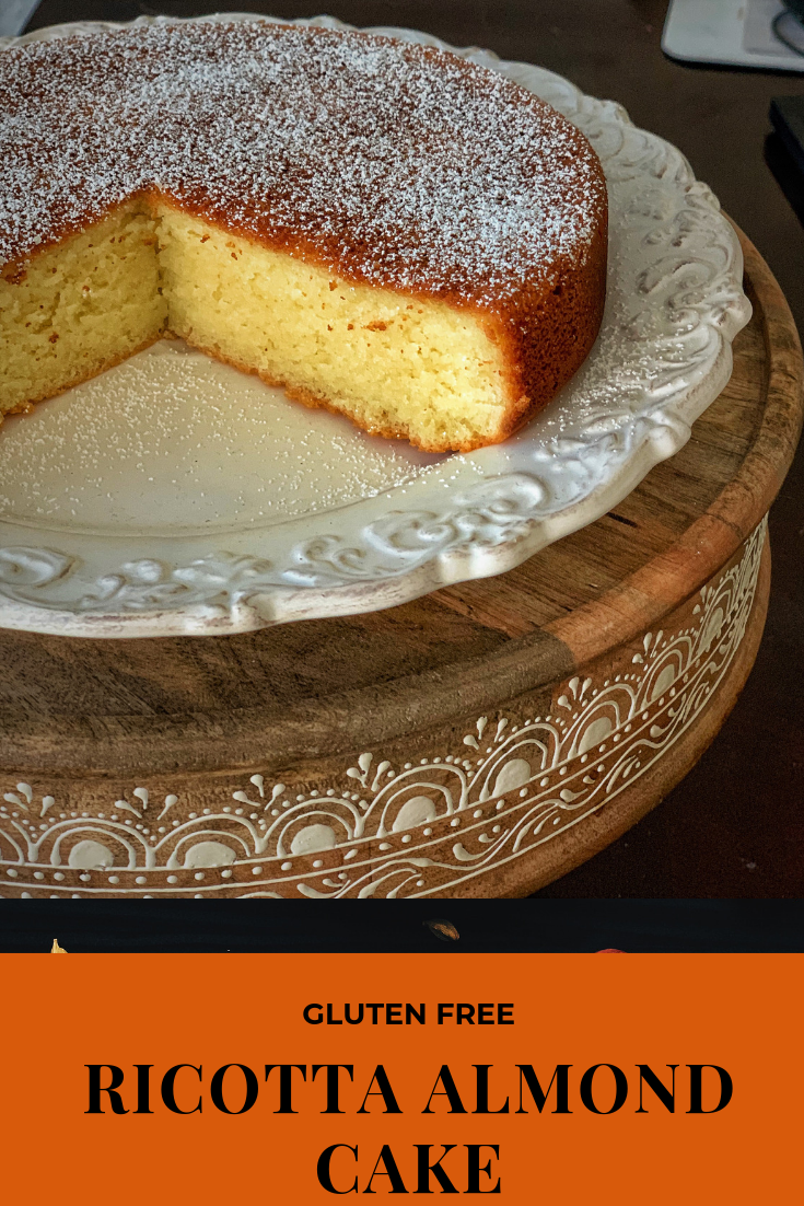 A simple cake recipe to make gluten free almond ricotta snack cake to be enjoyed without any guilt.