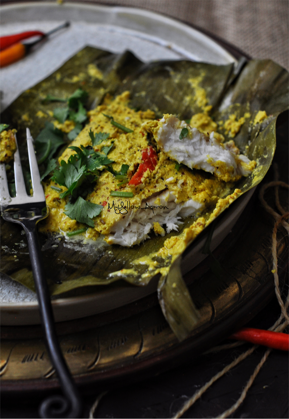 Bengali fish paturi recipe