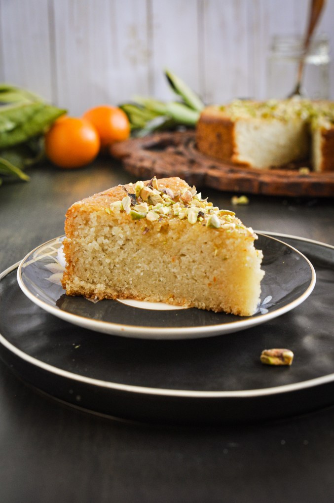 Here’s an international dessert recipe with a crispy crust and soft fudgy center. Semolina Cake soaked with a n orange cardamom syrup, perfect as a quick snack or dessert.
