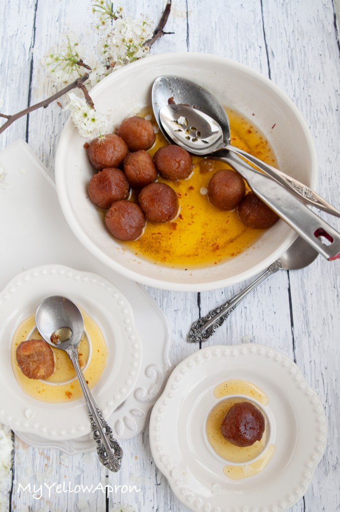 Need an easy recipe for Gulab Jamun to enjoy during festival times? This Bread Gulab Jamuns are made instantly with just bread and milk powder.